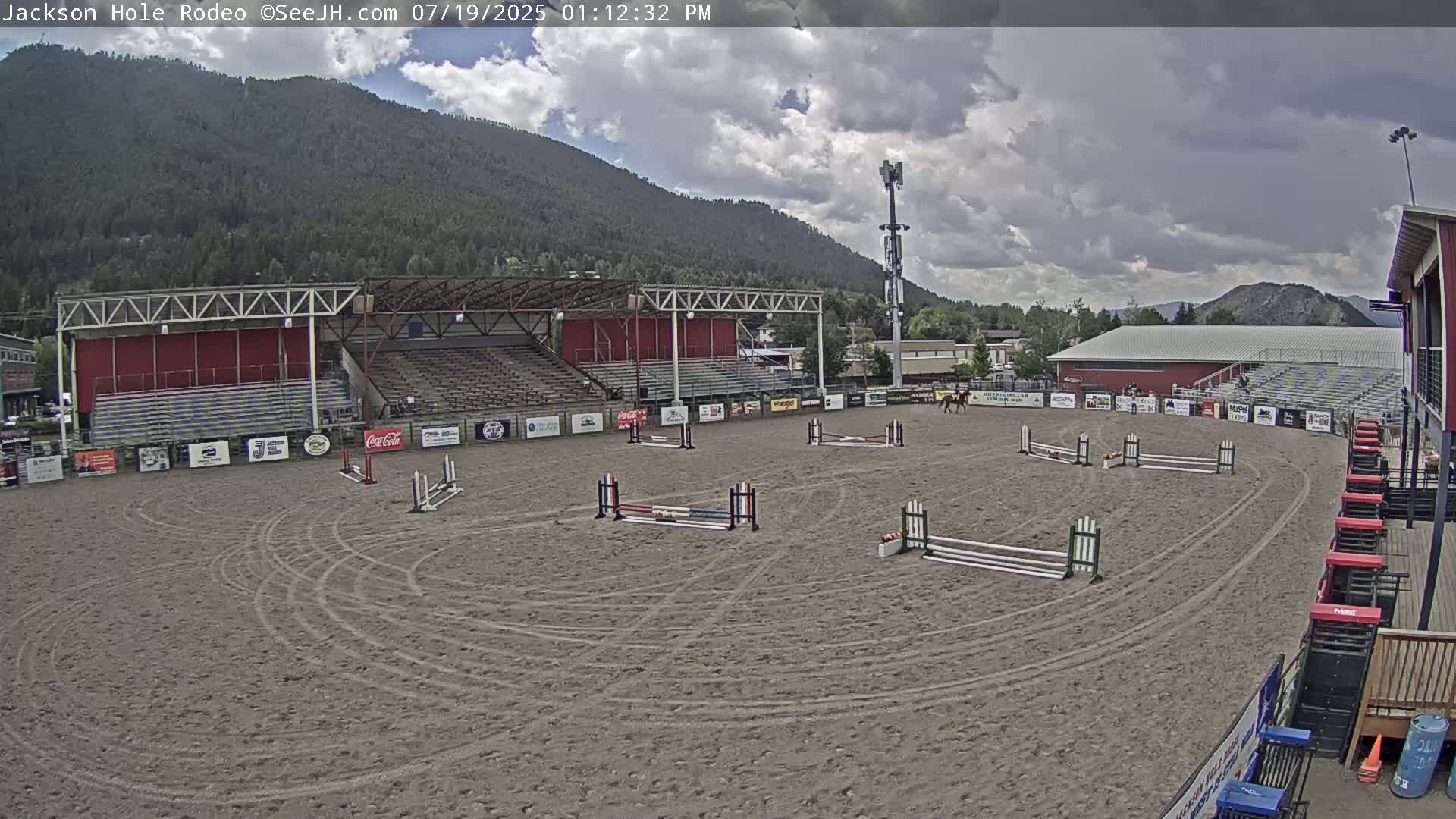 Jackson Hole, Jackson Rodeo Arena Live Cam - Jackson, Teton, Wyoming, USA