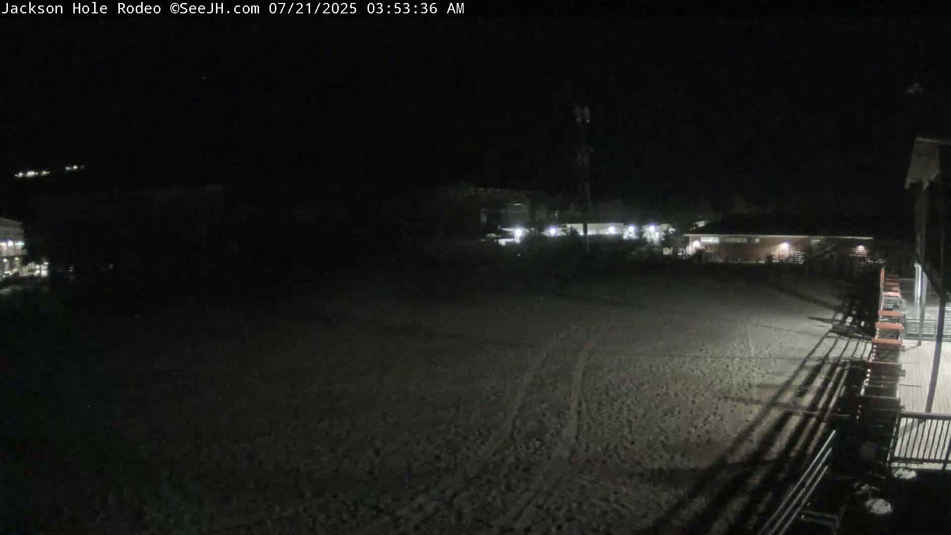 Jackson Hole, Jackson Rodeo Arena Live Cam - Jackson, Teton, Wyoming, USA