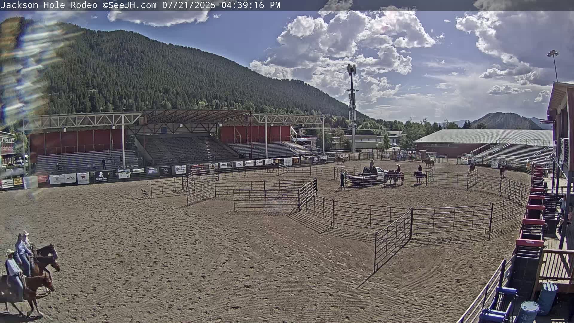 Jackson Hole, Jackson Rodeo Arena Live Cam - Jackson, Teton, Wyoming, USA