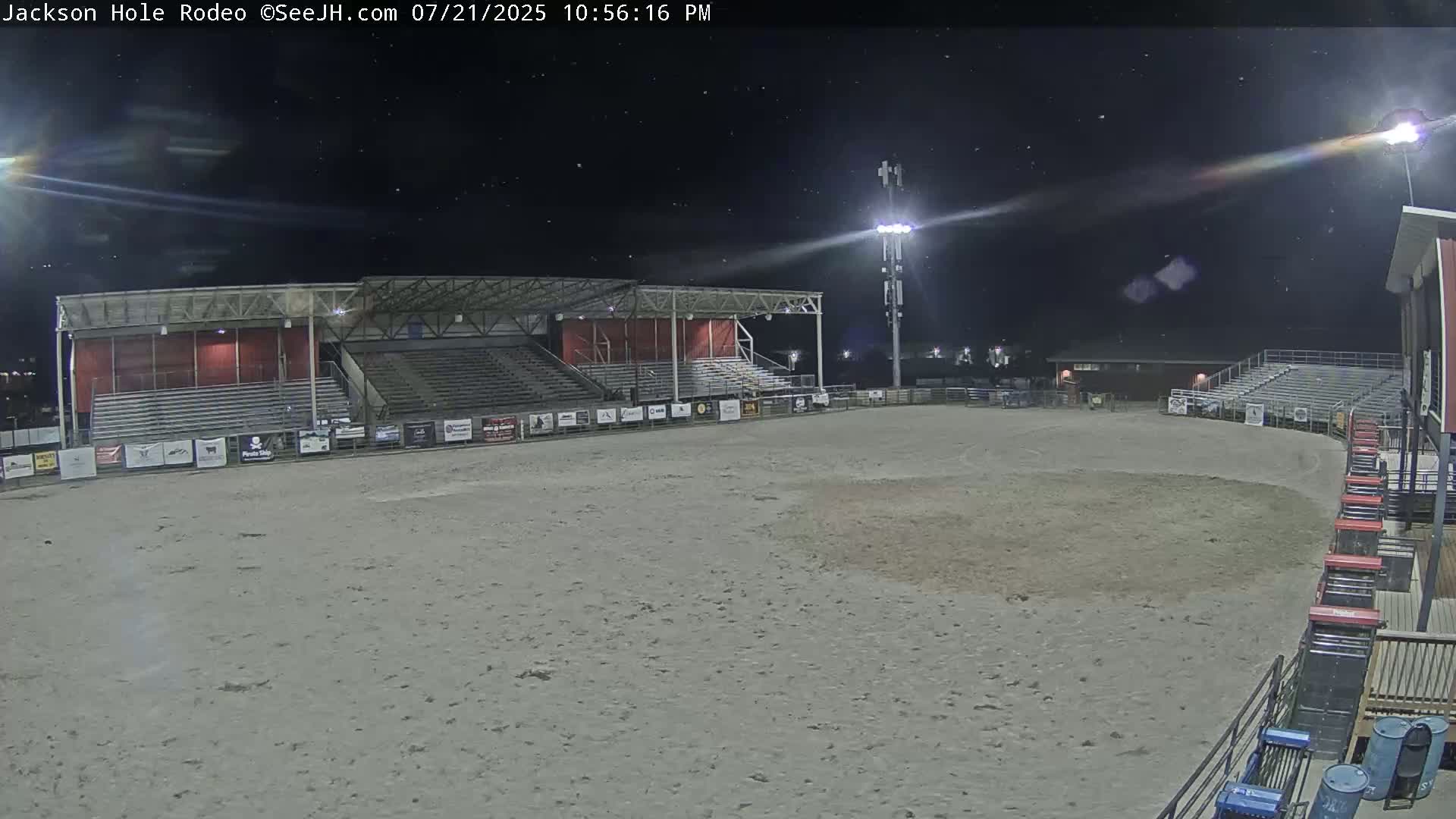 Jackson Hole, Jackson Rodeo Arena Live Cam - Jackson, Teton, Wyoming, USA