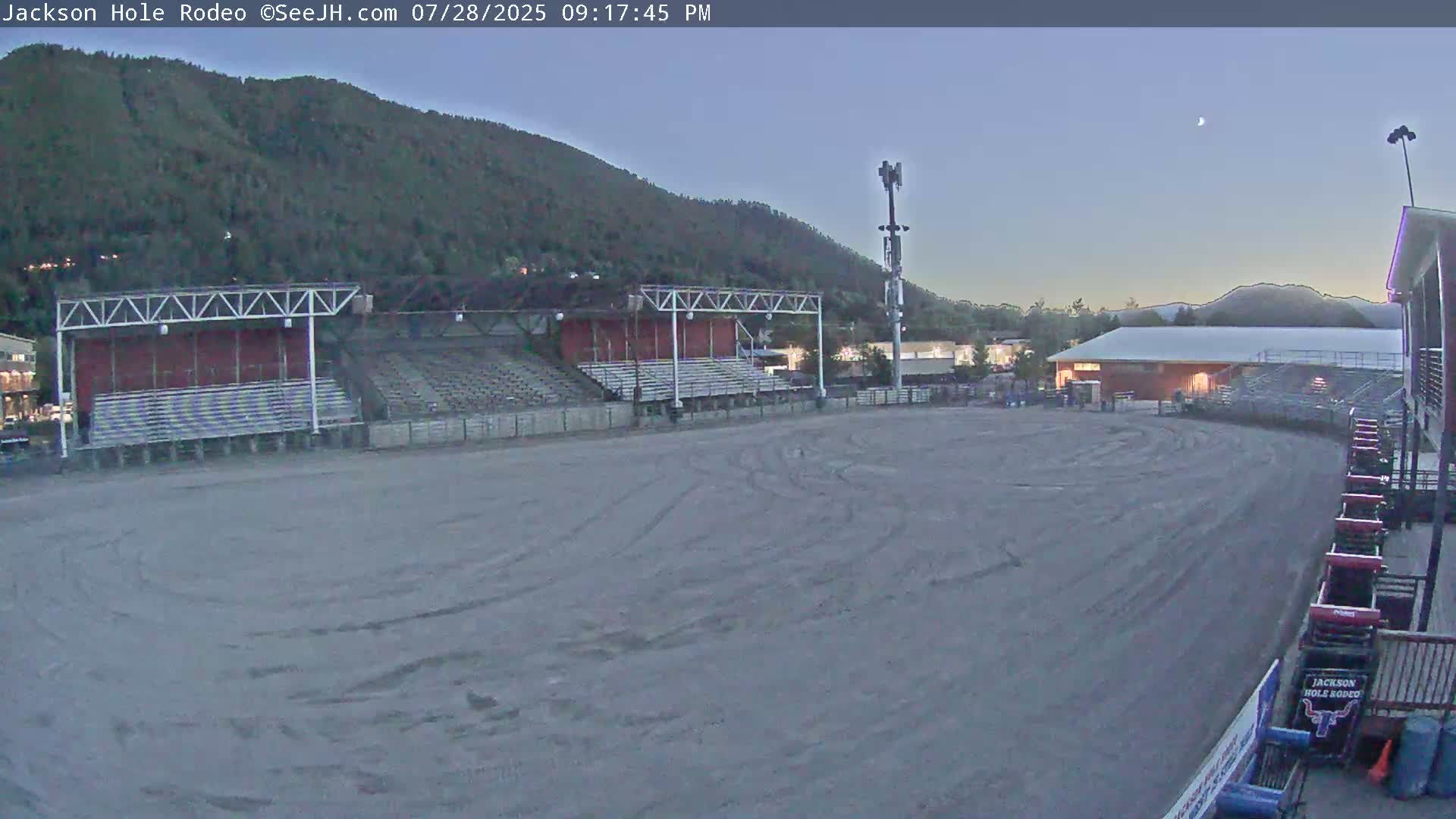 Jackson Hole, Jackson Rodeo Arena Live Cam - Jackson, Teton, Wyoming, USA