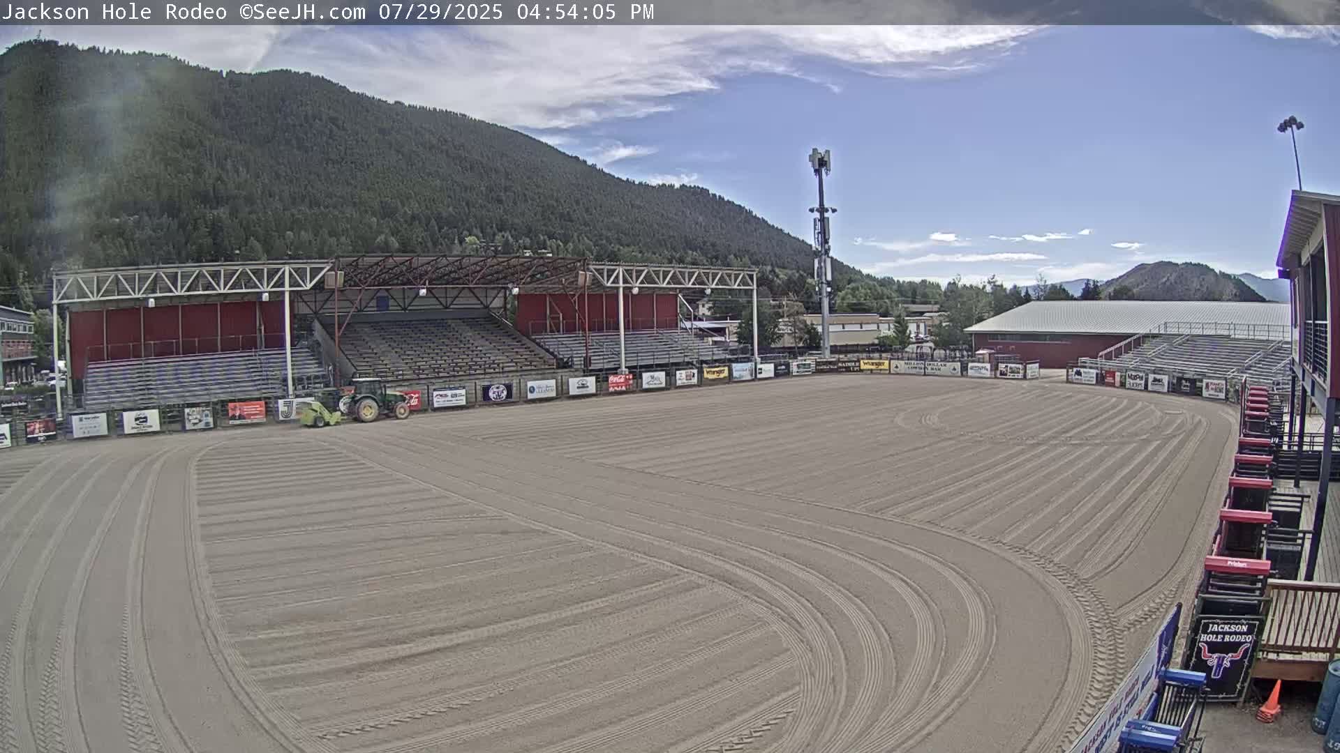 Jackson Hole, Jackson Rodeo Arena Live Cam - Jackson, Teton, Wyoming, USA