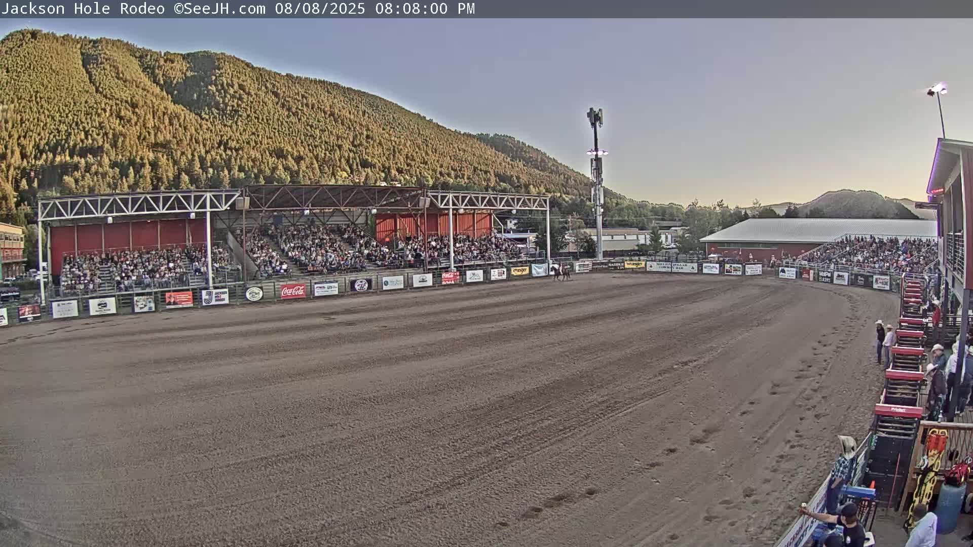Jackson Hole, Jackson Rodeo Arena Live Cam - Jackson, Teton, Wyoming, USA