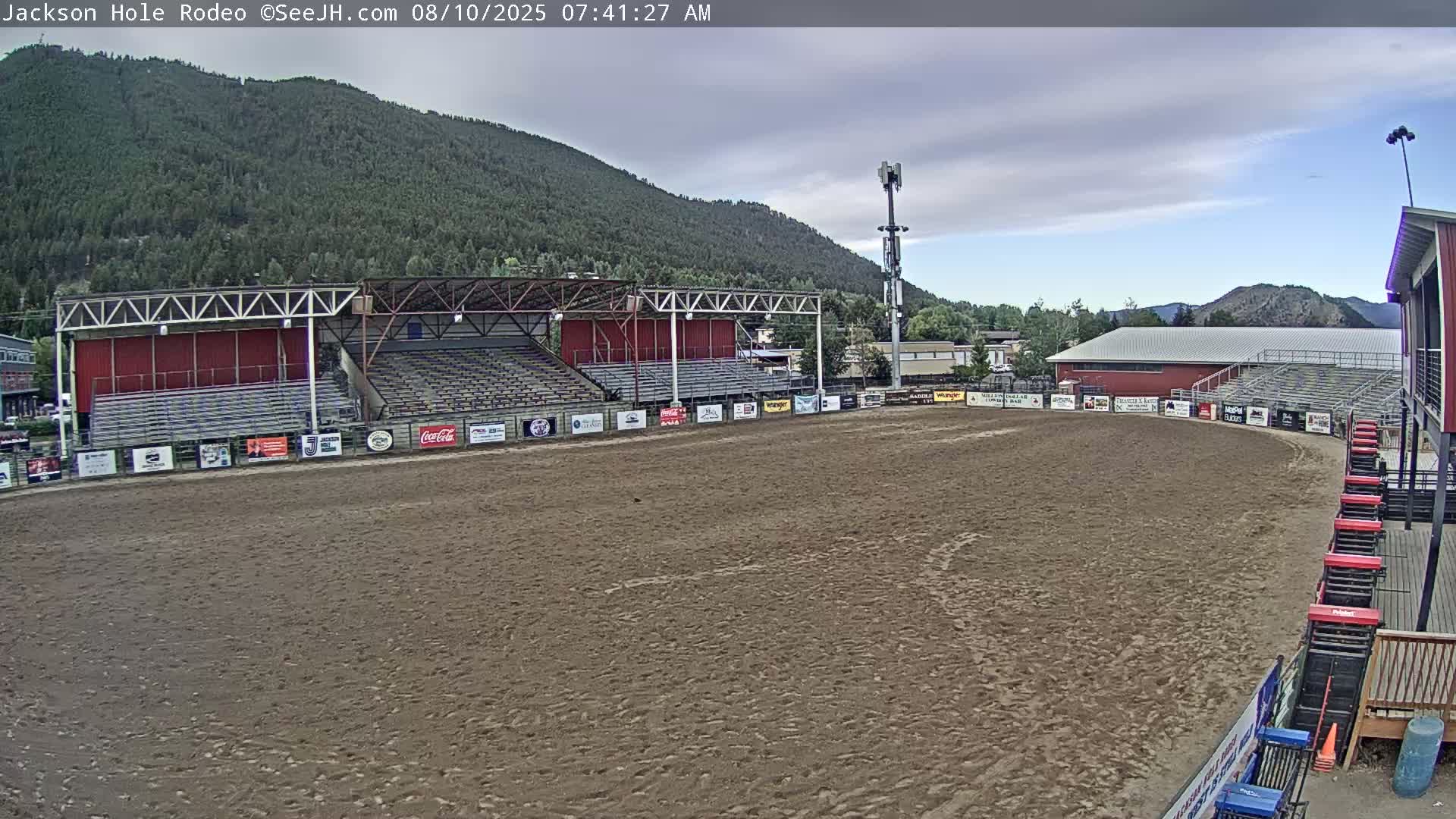 Jackson Hole, Jackson Rodeo Arena Live Cam - Jackson, Teton, Wyoming, USA