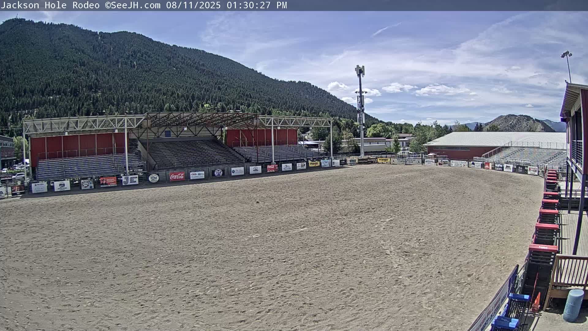Jackson Hole, Jackson Rodeo Arena Live Cam - Jackson, Teton, Wyoming, USA
