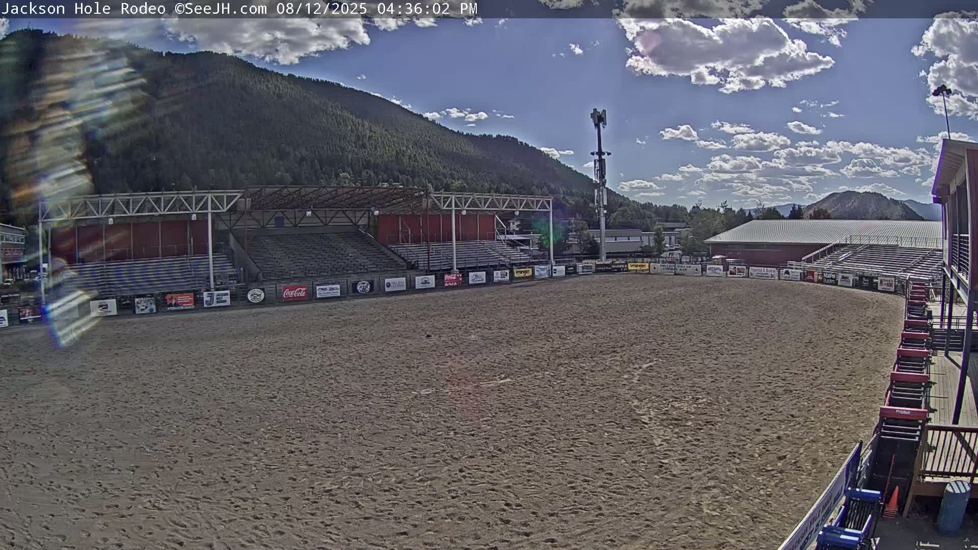 Jackson Hole, Jackson Rodeo Arena Live Cam - Jackson, Teton, Wyoming, USA