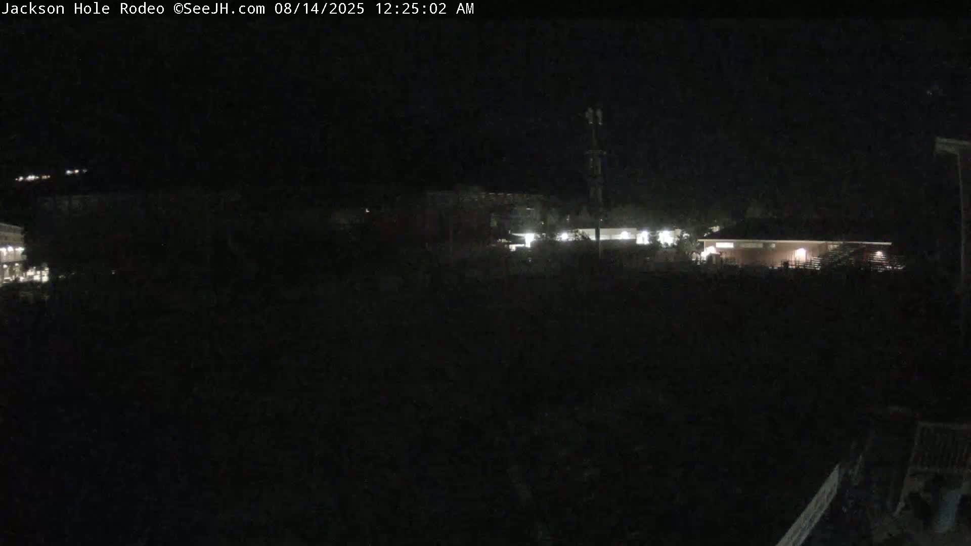 Jackson Hole, Jackson Rodeo Arena Live Cam - Jackson, Teton, Wyoming, USA