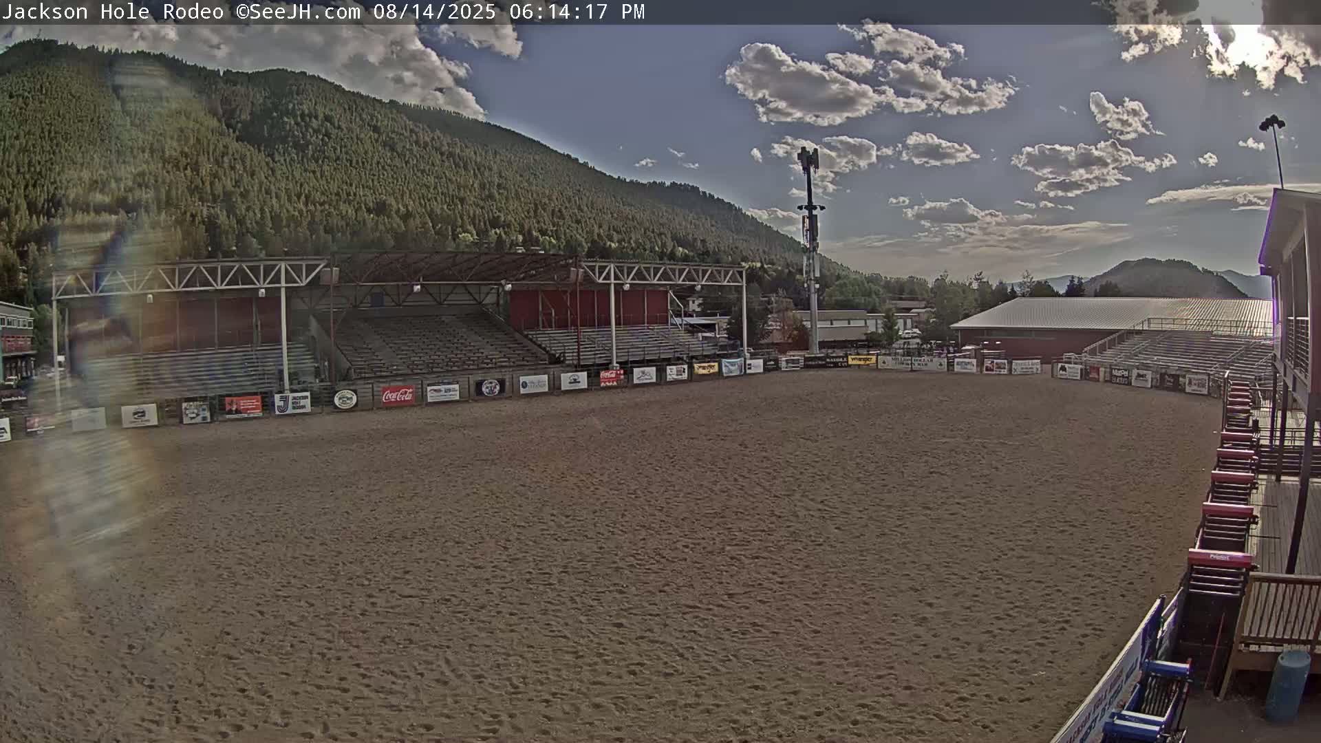 Jackson Hole, Jackson Rodeo Arena Live Cam - Jackson, Teton, Wyoming, USA