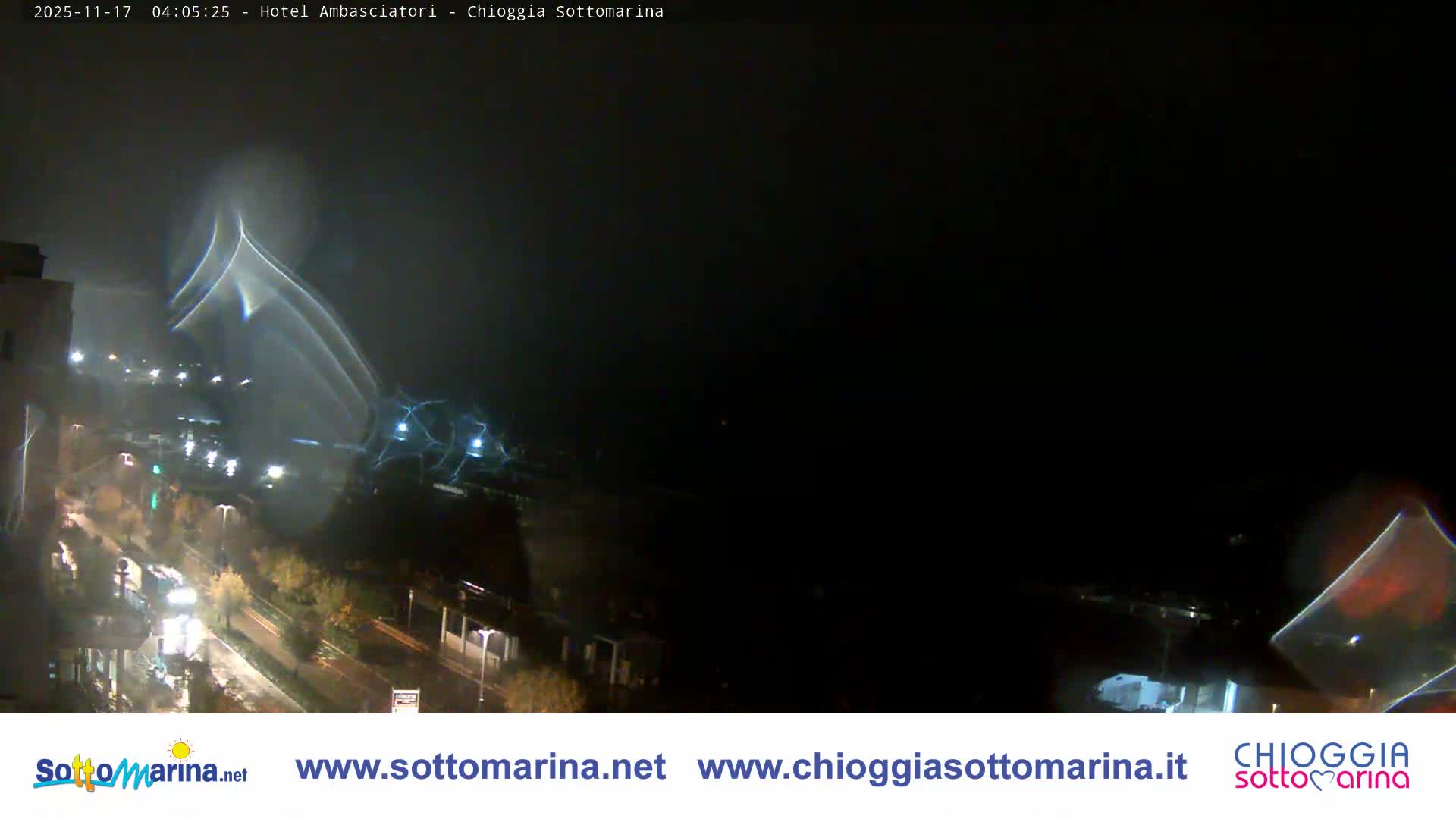 Chioggia Sottomarina Beach & Adriatic Coast Skyline Live Cam - Venice, Veneto, Italy