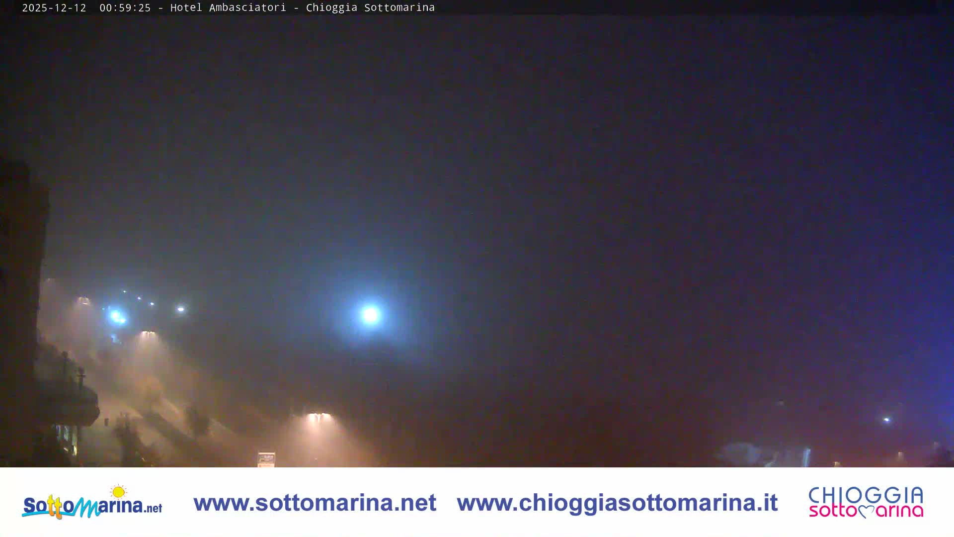 Chioggia Sottomarina Beach & Adriatic Coast Skyline Live Cam - Venice, Veneto, Italy