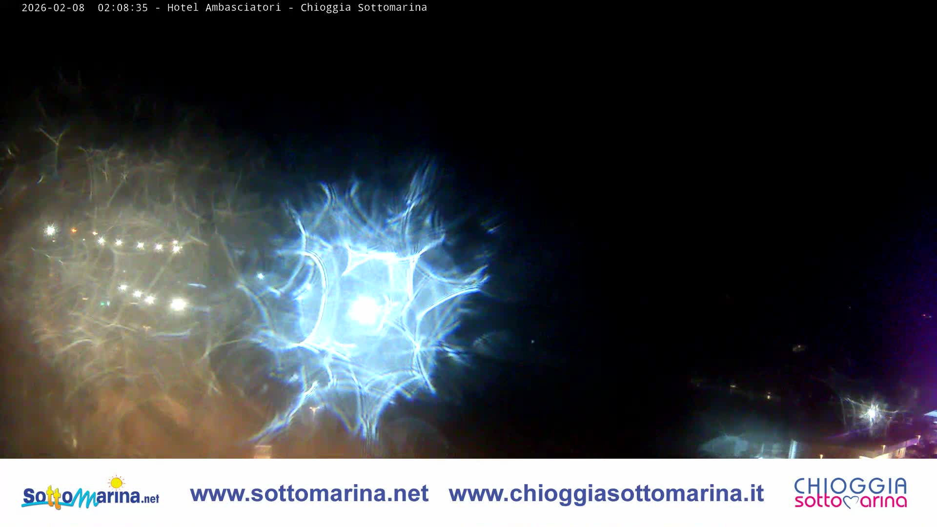 Chioggia Sottomarina Beach & Adriatic Coast Skyline Live Cam - Venice, Veneto, Italy