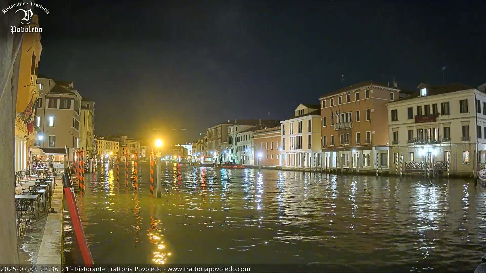 Venezia, Grand Canal Boat Traffic View Live Cam - Venice, Veneto, Italy