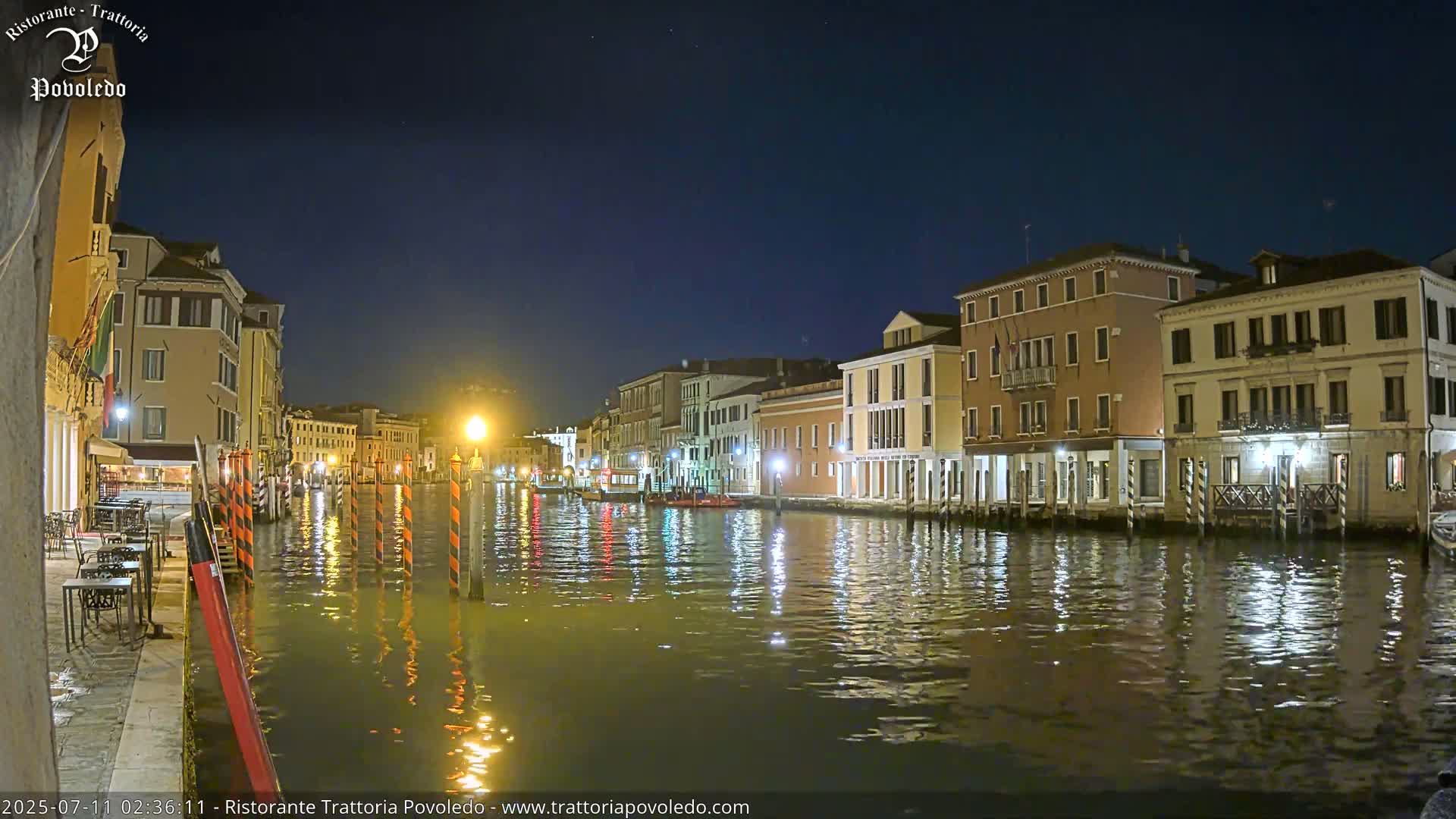 Venezia, Grand Canal Boat Traffic View Live Cam - Venice, Veneto, Italy