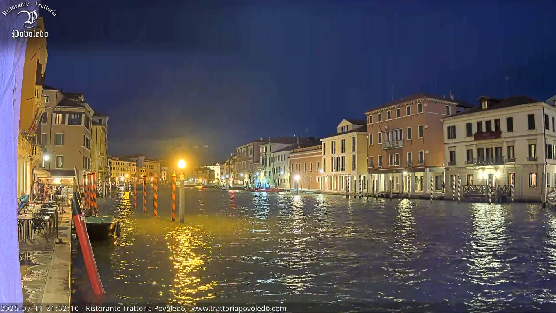 Venezia, Grand Canal Boat Traffic View Live Cam - Venice, Veneto, Italy