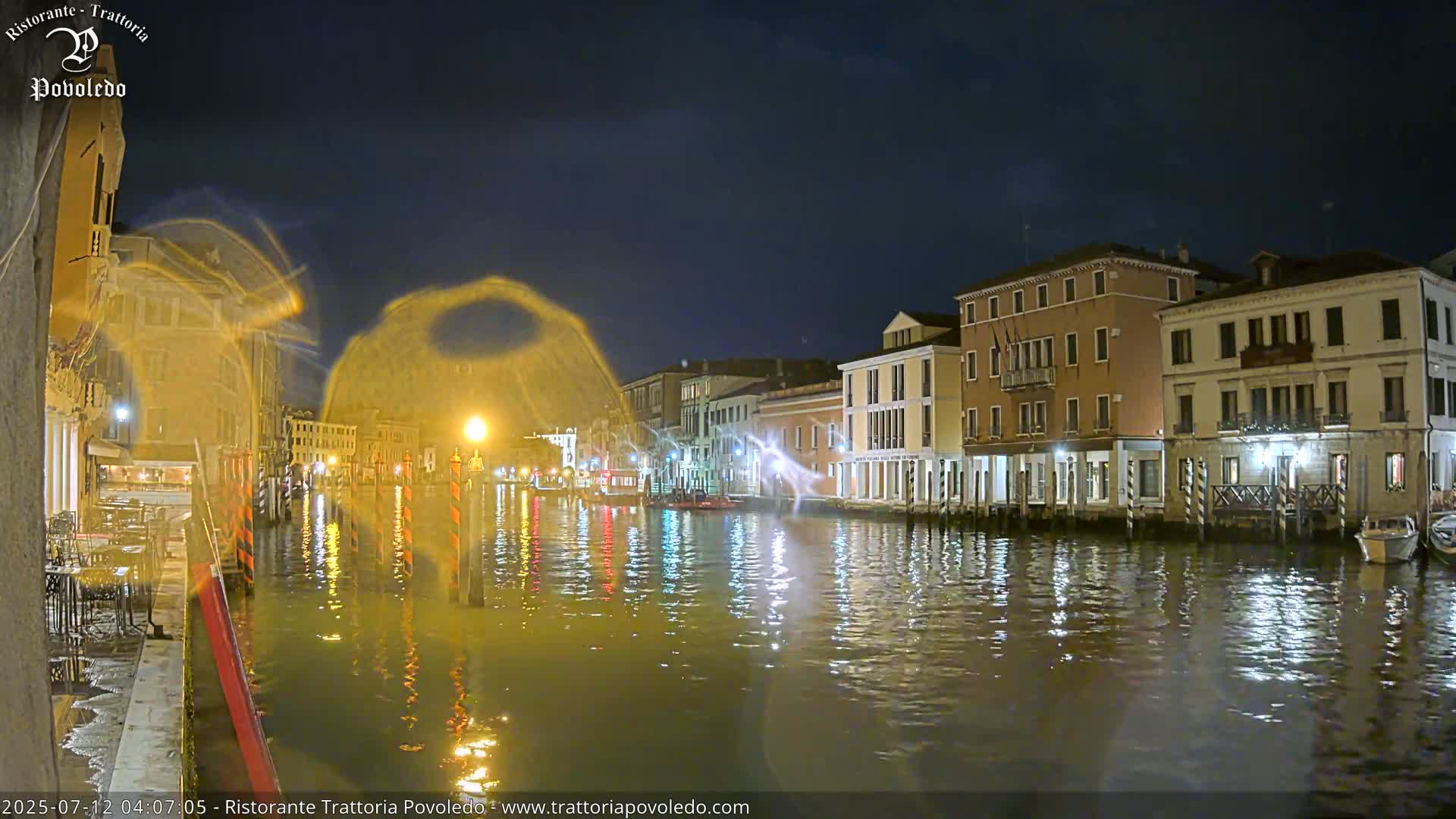 Venezia, Grand Canal Boat Traffic View Live Cam - Venice, Veneto, Italy