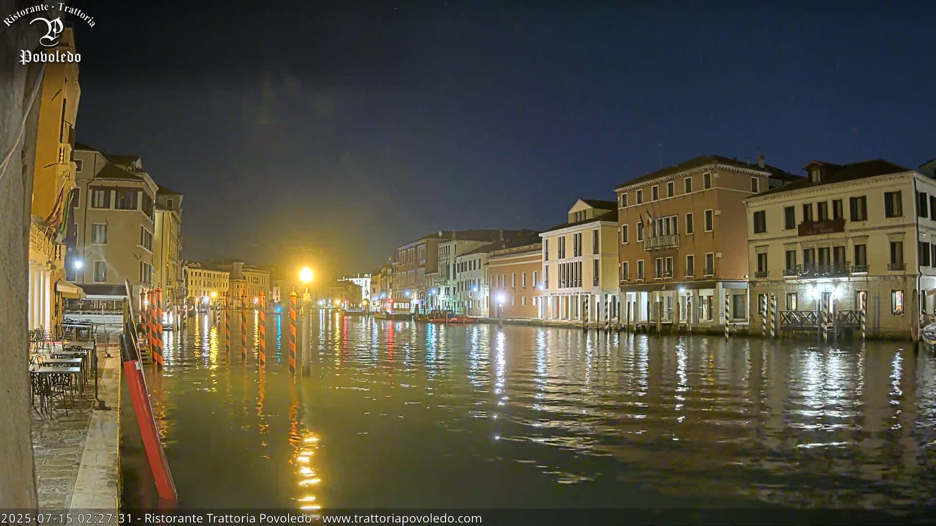 Venezia, Grand Canal Boat Traffic View Live Cam - Venice, Veneto, Italy