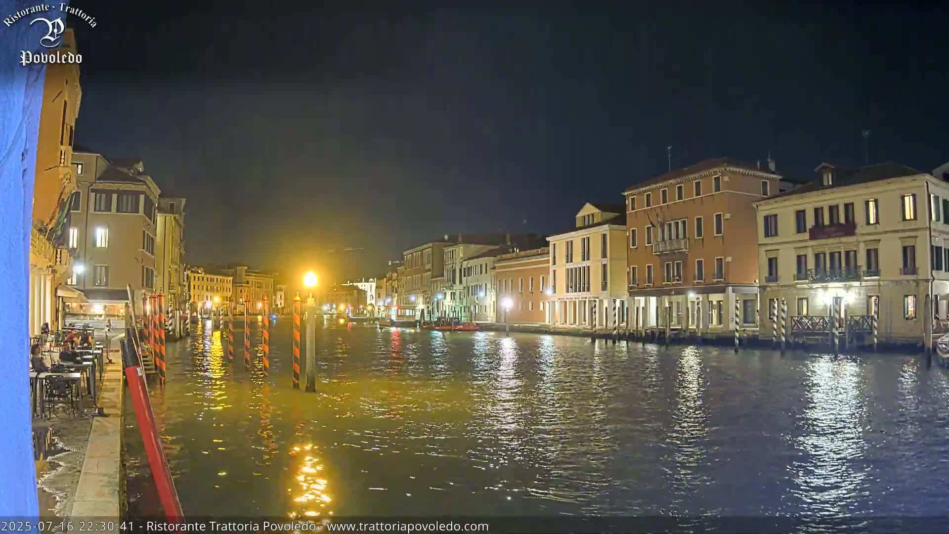 Venezia, Grand Canal Boat Traffic View Live Cam - Venice, Veneto, Italy
