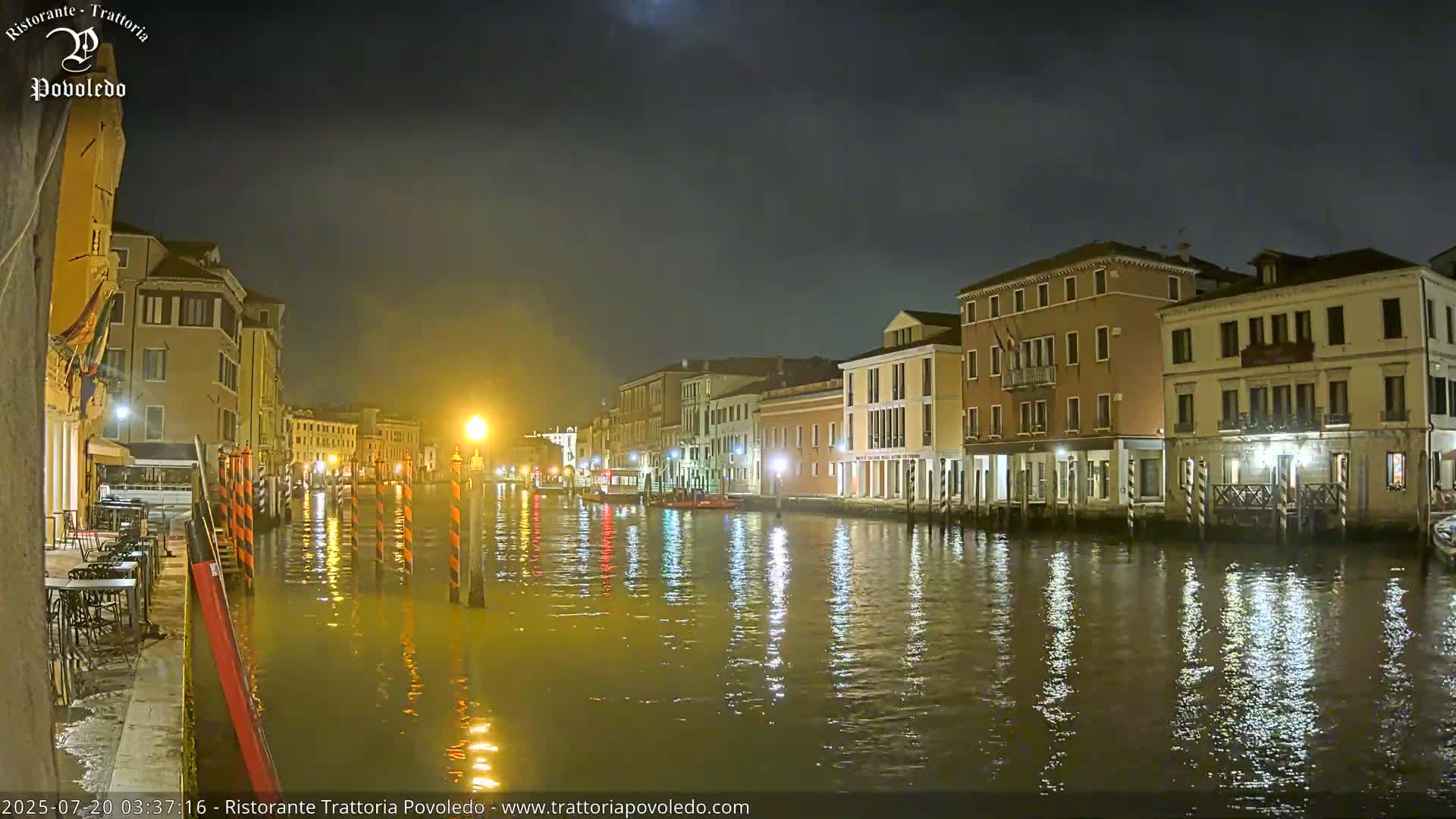Venezia, Grand Canal Boat Traffic View Live Cam - Venice, Veneto, Italy