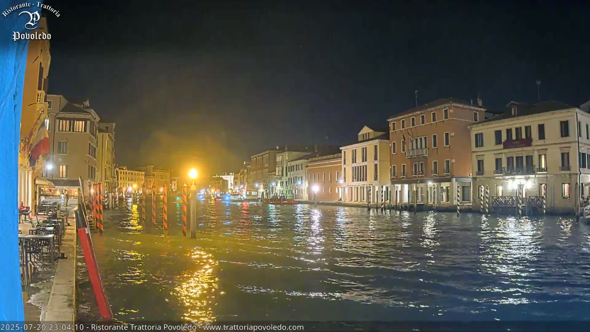 Venezia, Grand Canal Boat Traffic View Live Cam - Venice, Veneto, Italy
