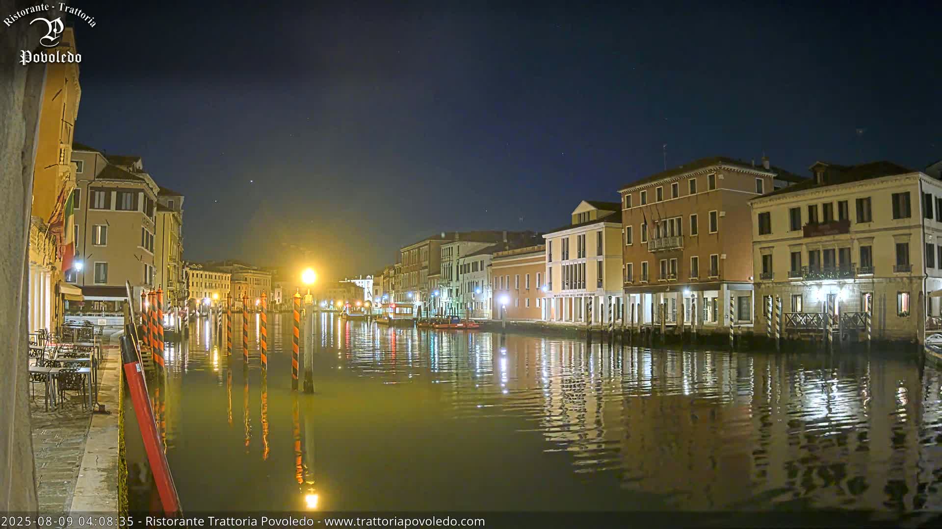 Venezia, Grand Canal Boat Traffic View Live Cam - Venice, Veneto, Italy
