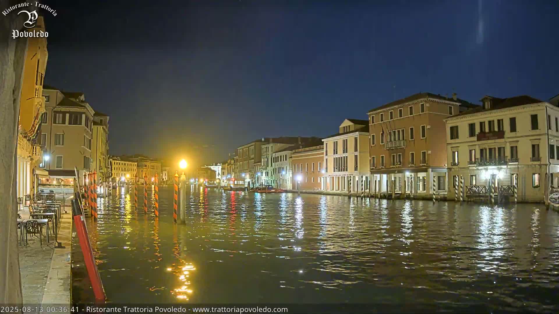 Venezia, Grand Canal Boat Traffic View Live Cam - Venice, Veneto, Italy