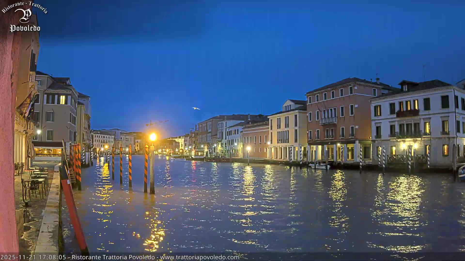 Venezia, Grand Canal Boat Traffic View Live Cam - Venice, Veneto, Italy