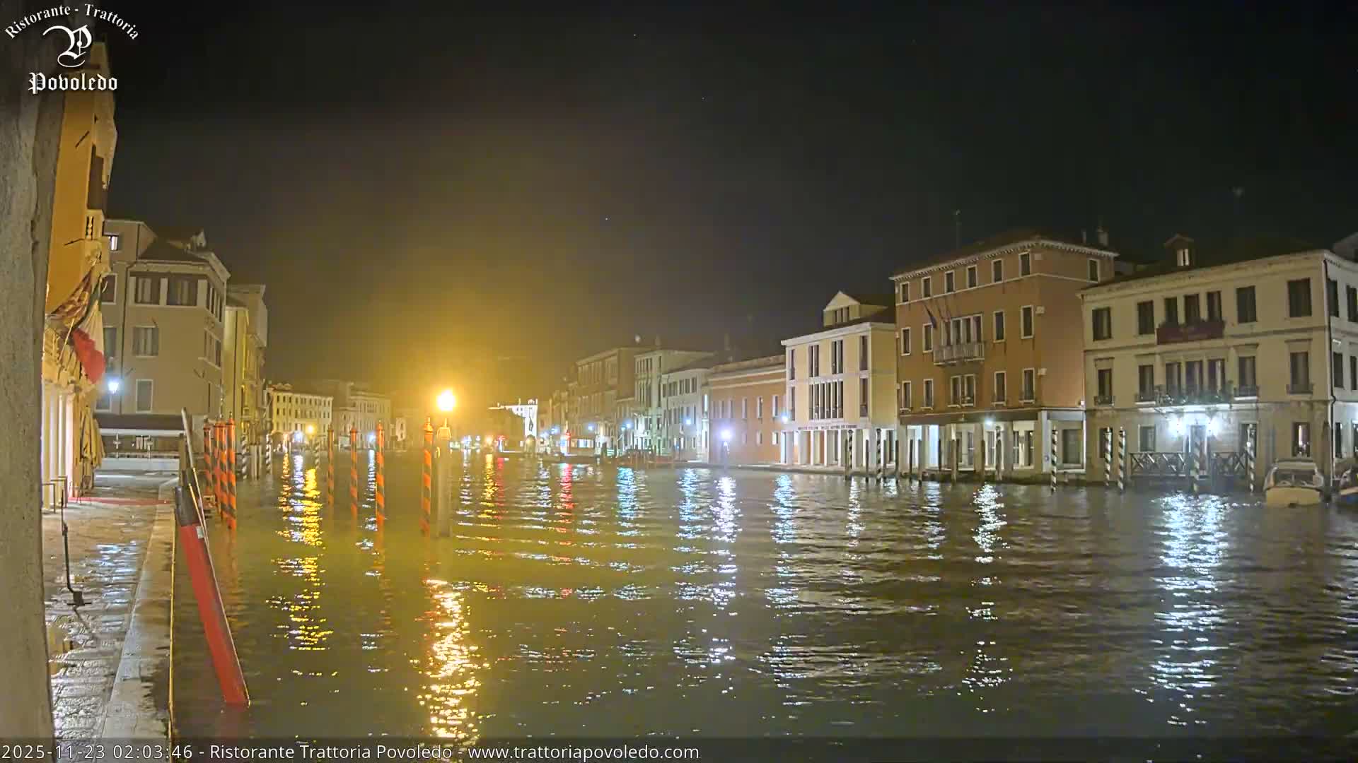 Venezia, Grand Canal Boat Traffic View Live Cam - Venice, Veneto, Italy