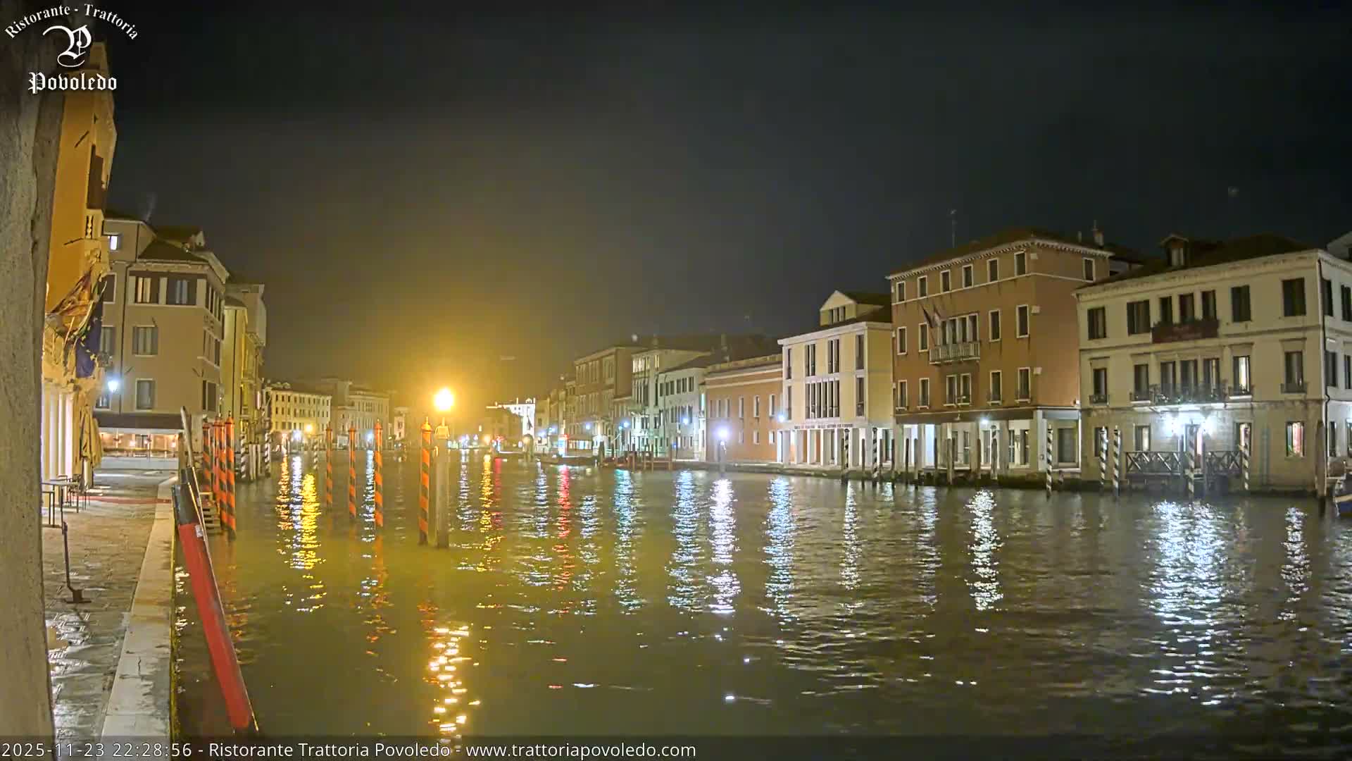 Venezia, Grand Canal Boat Traffic View Live Cam - Venice, Veneto, Italy