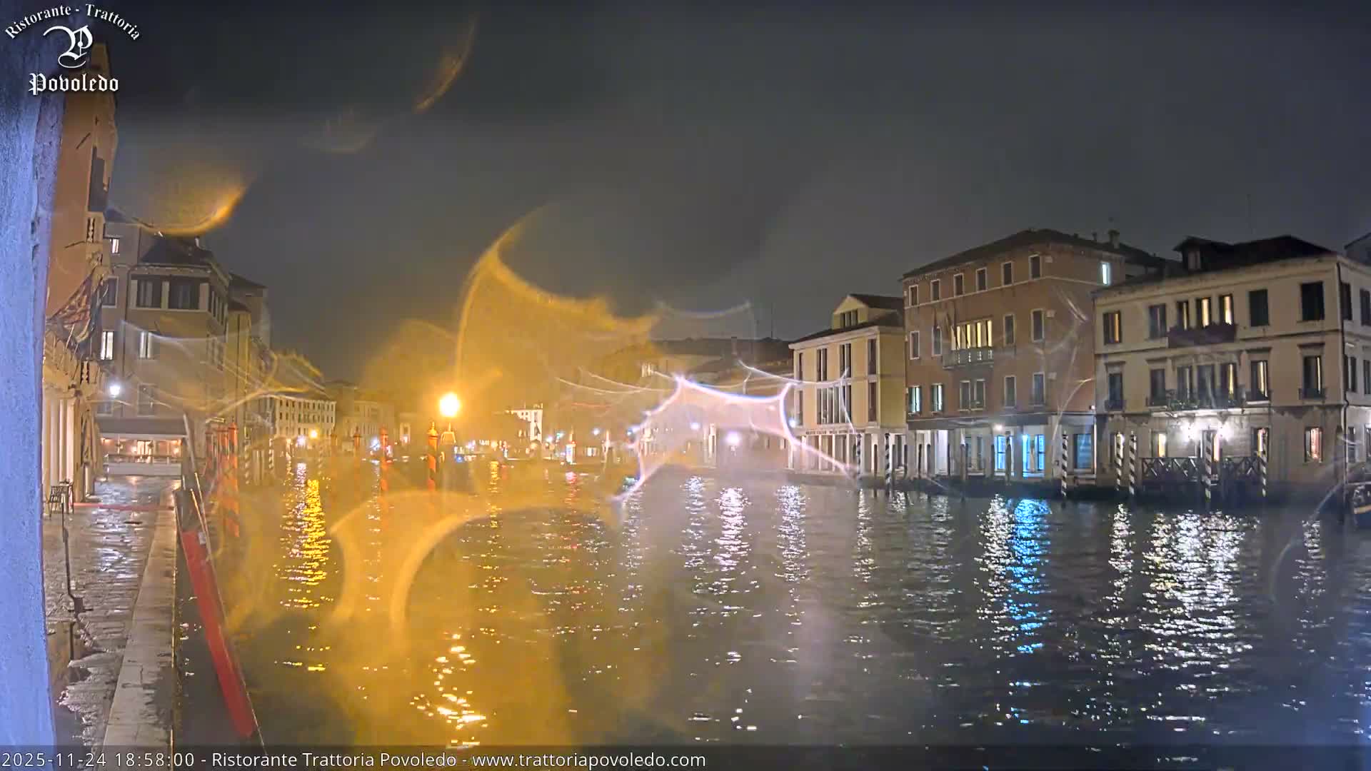 Venezia, Grand Canal Boat Traffic View Live Cam - Venice, Veneto, Italy