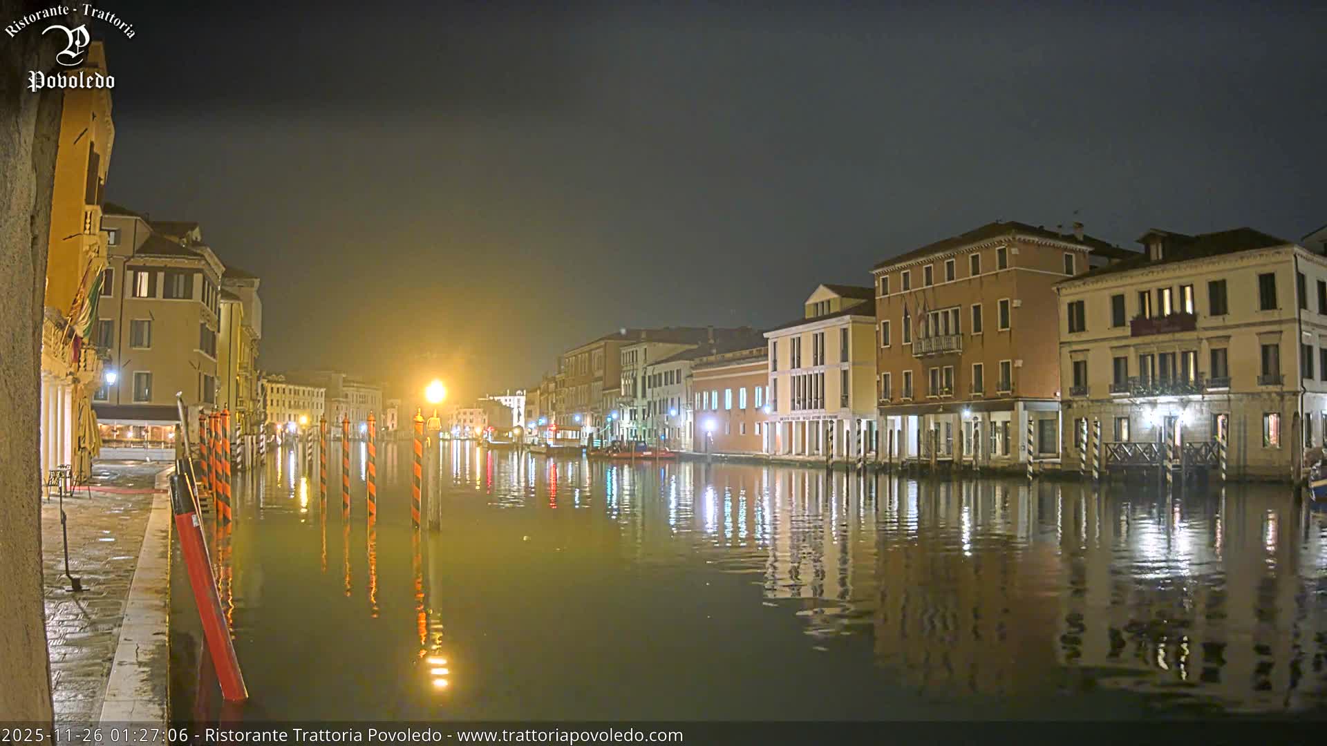 Venezia, Grand Canal Boat Traffic View Live Cam - Venice, Veneto, Italy