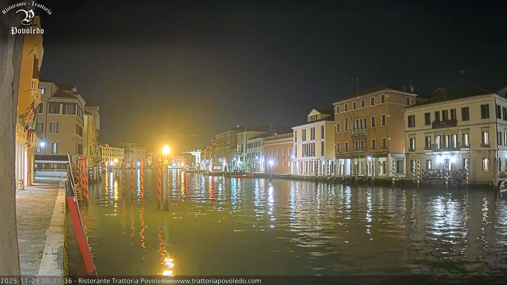 Venezia, Grand Canal Boat Traffic View Live Cam - Venice, Veneto, Italy