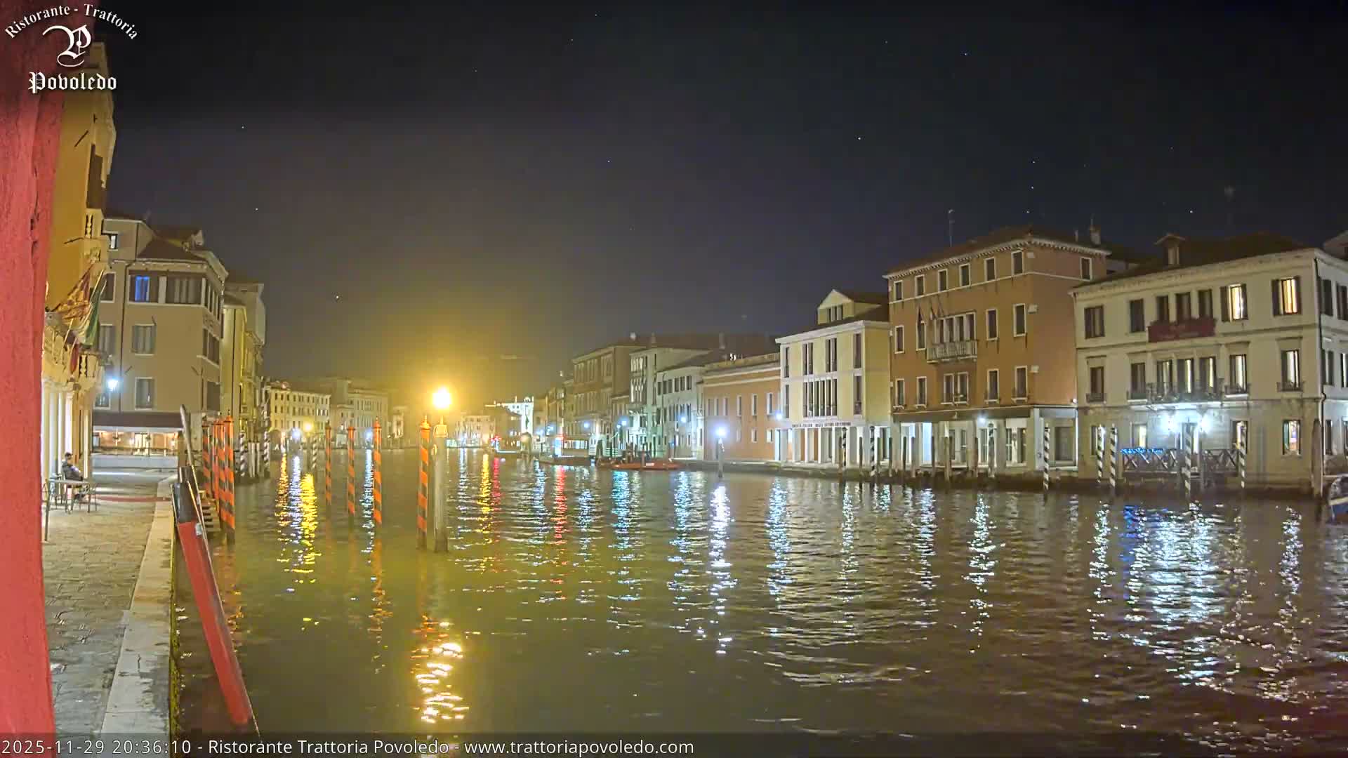 Venezia, Grand Canal Boat Traffic View Live Cam - Venice, Veneto, Italy