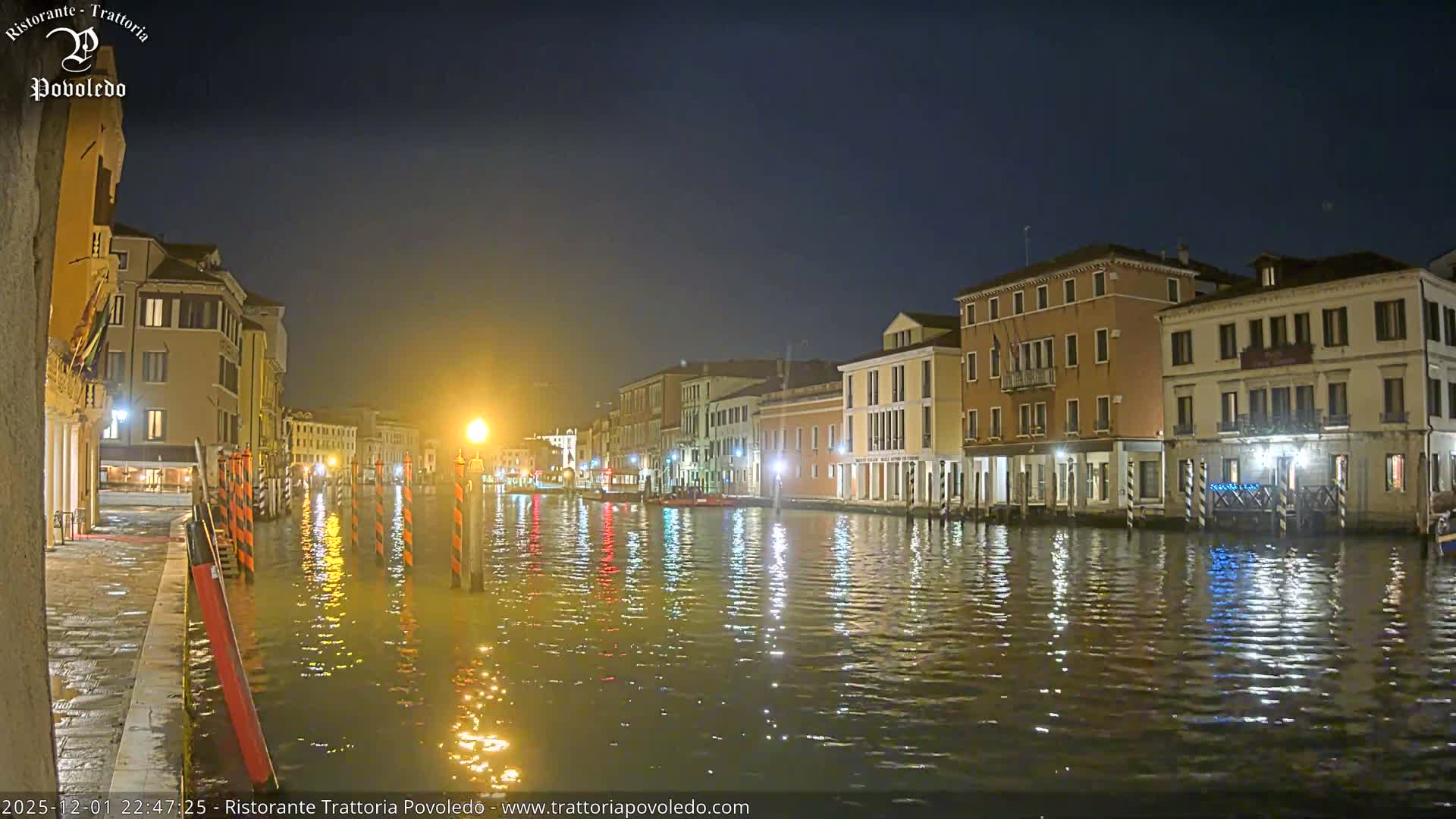 Venezia, Grand Canal Boat Traffic View Live Cam - Venice, Veneto, Italy