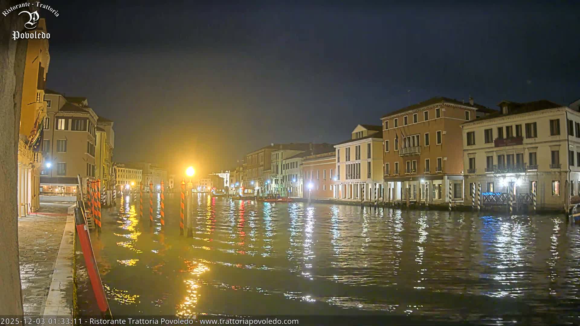 Venezia, Grand Canal Boat Traffic View Live Cam - Venice, Veneto, Italy