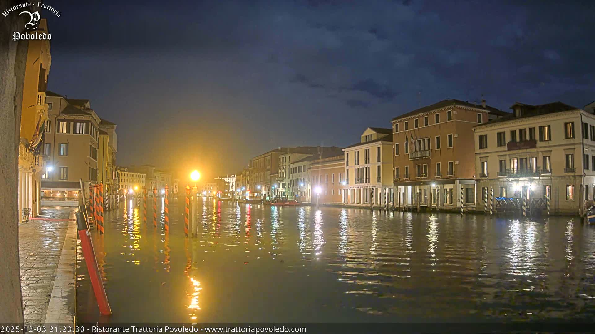 Venezia, Grand Canal Boat Traffic View Live Cam - Venice, Veneto, Italy