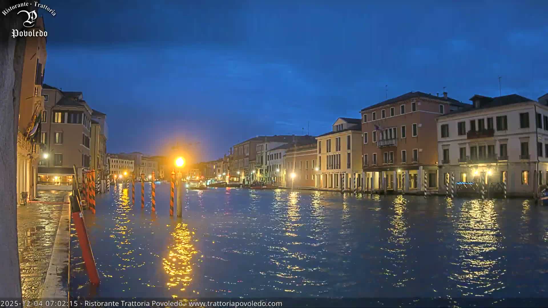 Venezia, Grand Canal Boat Traffic View Live Cam - Venice, Veneto, Italy