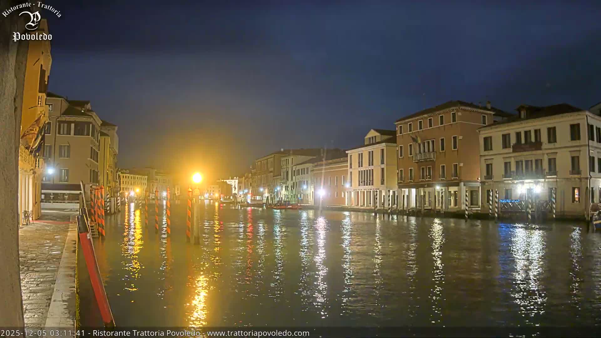 Venezia, Grand Canal Boat Traffic View Live Cam - Venice, Veneto, Italy