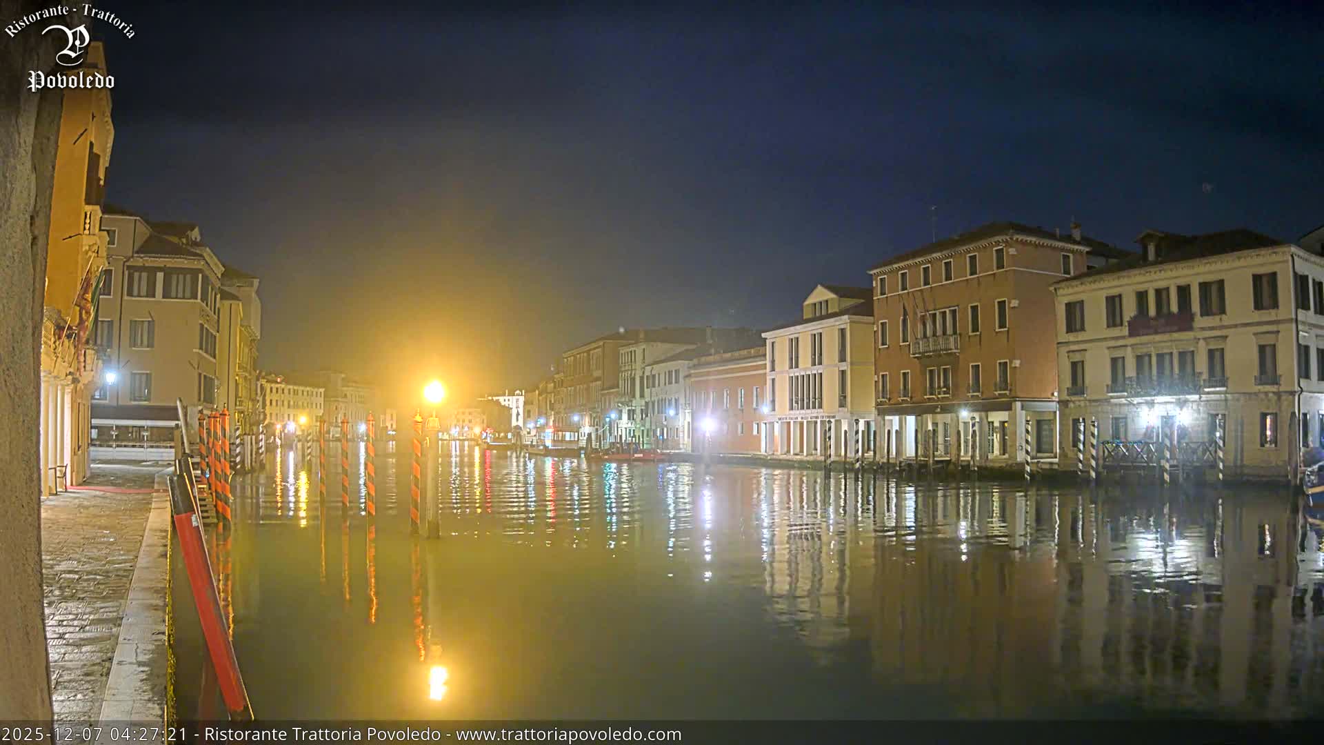 Venezia, Grand Canal Boat Traffic View Live Cam - Venice, Veneto, Italy