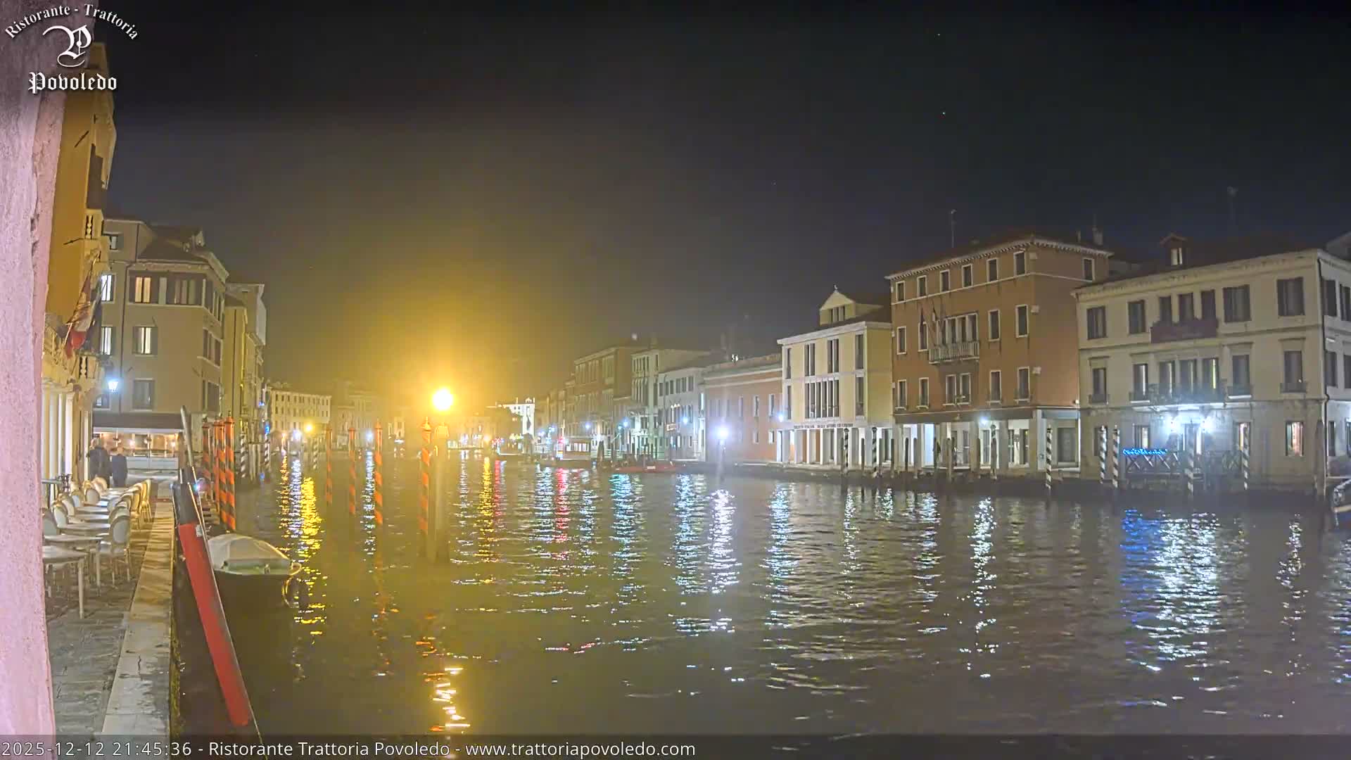 Venezia, Grand Canal Boat Traffic View Live Cam - Venice, Veneto, Italy