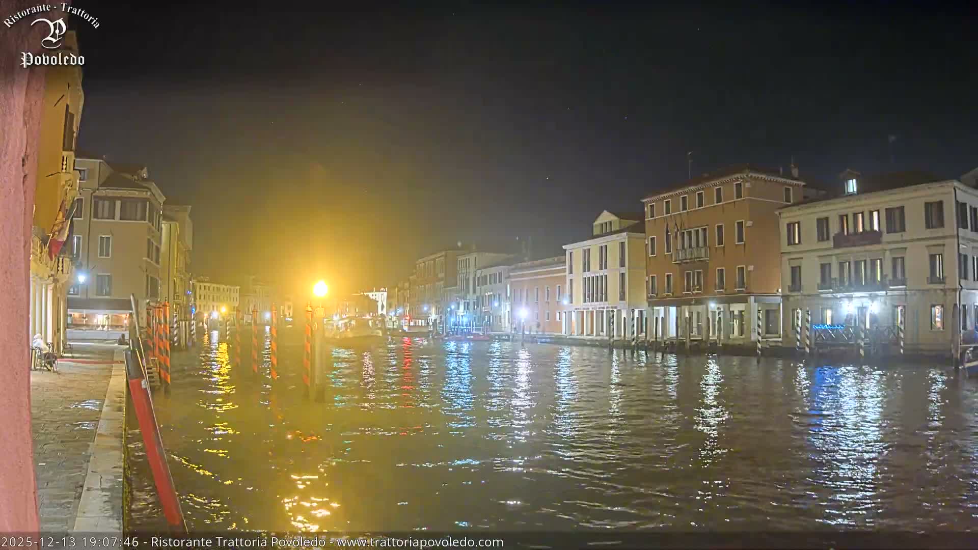 Venezia, Grand Canal Boat Traffic View Live Cam - Venice, Veneto, Italy