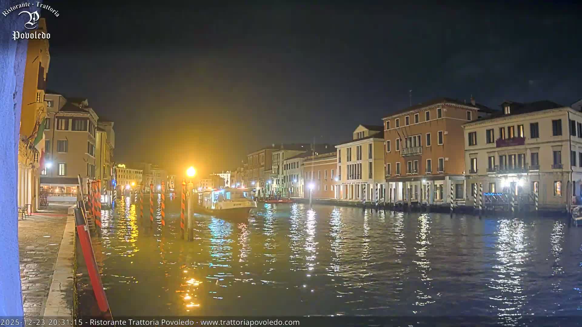 Venezia, Grand Canal Boat Traffic View Live Cam - Venice, Veneto, Italy