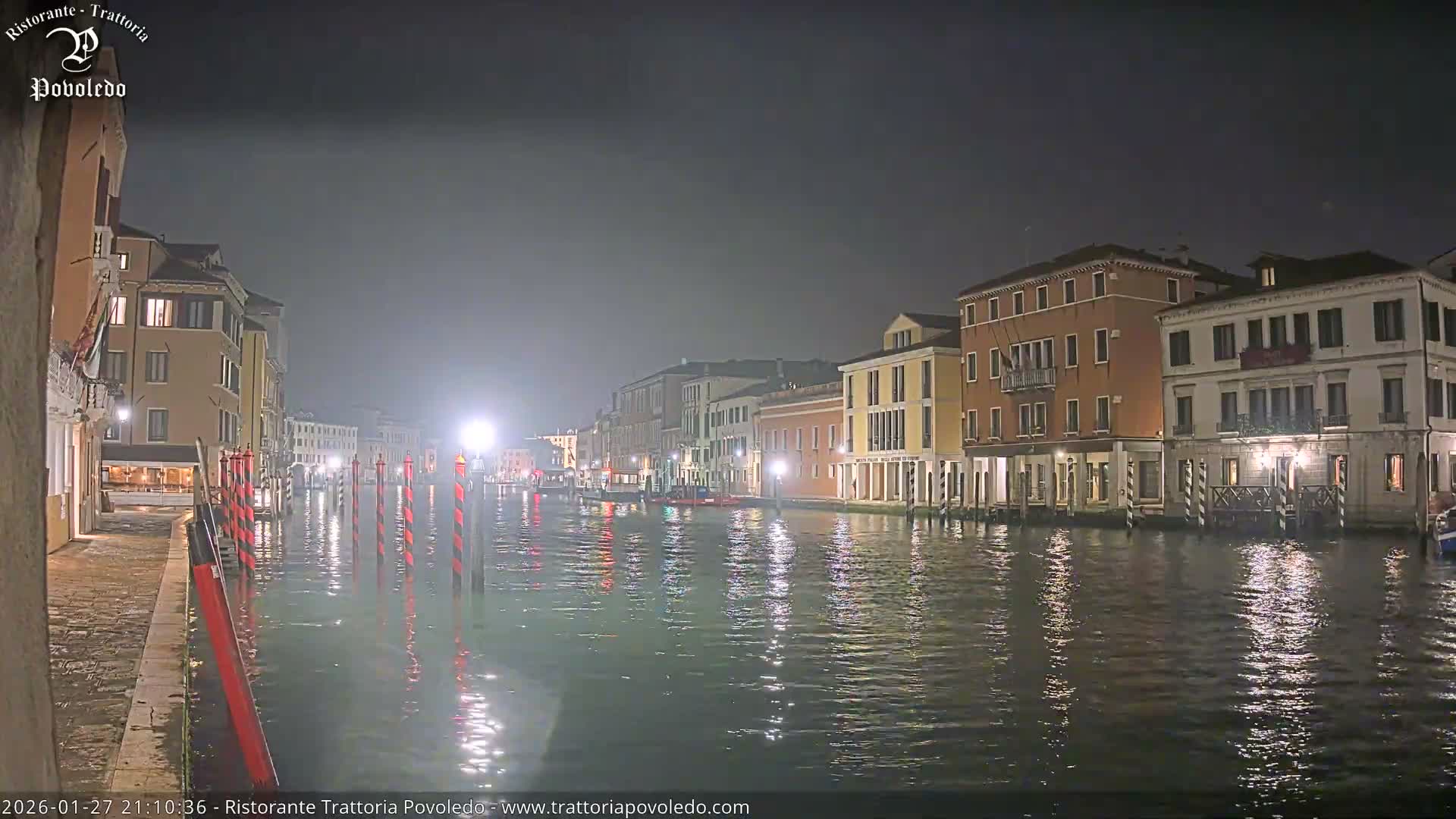Venezia, Grand Canal Boat Traffic View Live Cam - Venice, Veneto, Italy