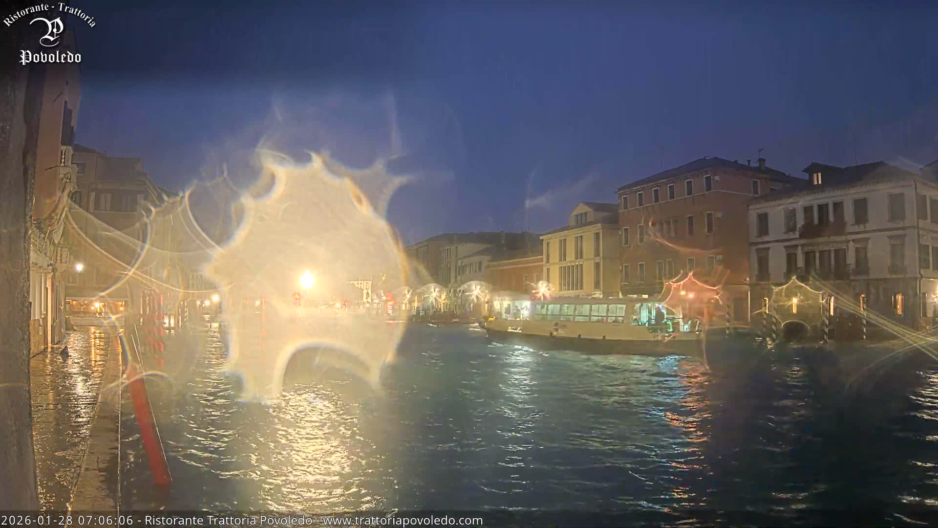 Venezia, Grand Canal Boat Traffic View Live Cam - Venice, Veneto, Italy