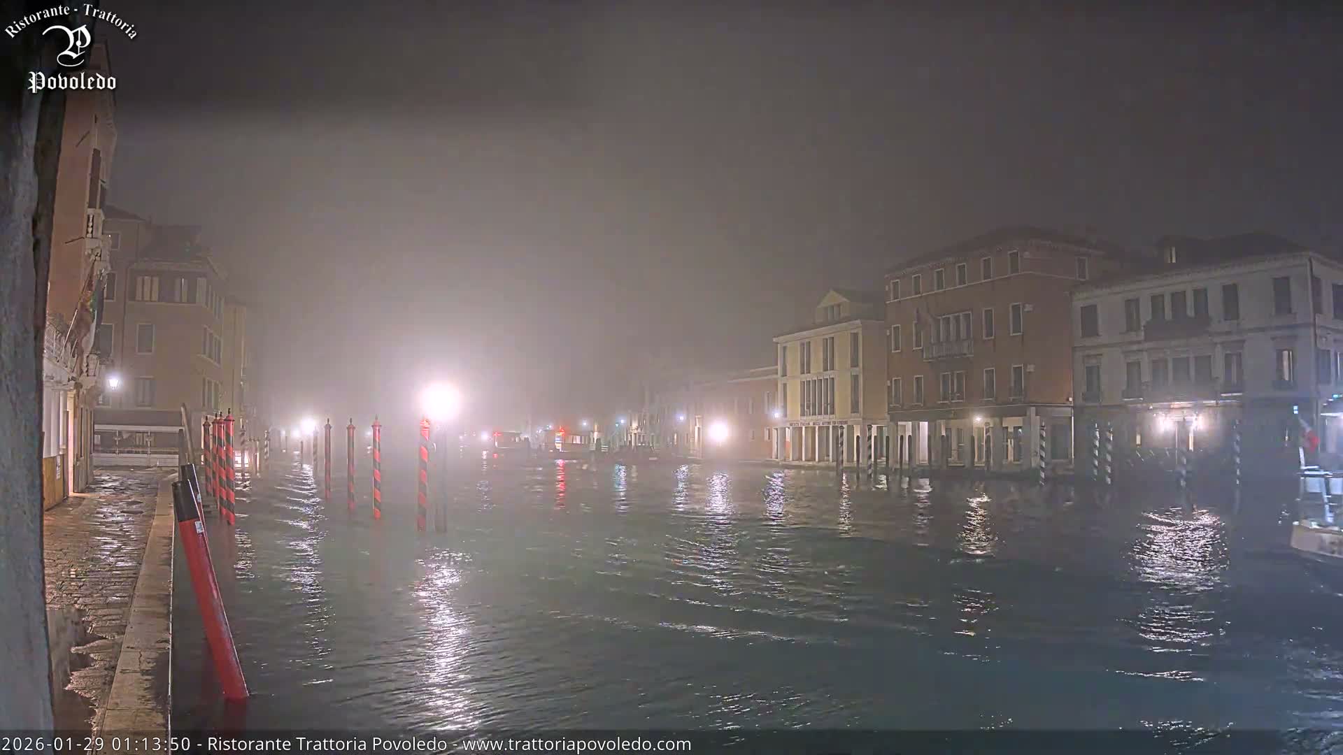 Venezia, Grand Canal Boat Traffic View Live Cam - Venice, Veneto, Italy