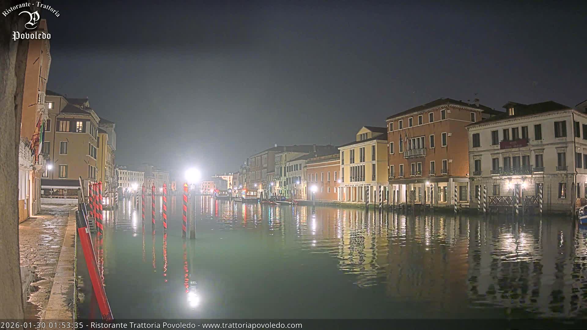 Venezia, Grand Canal Boat Traffic View Live Cam - Venice, Veneto, Italy