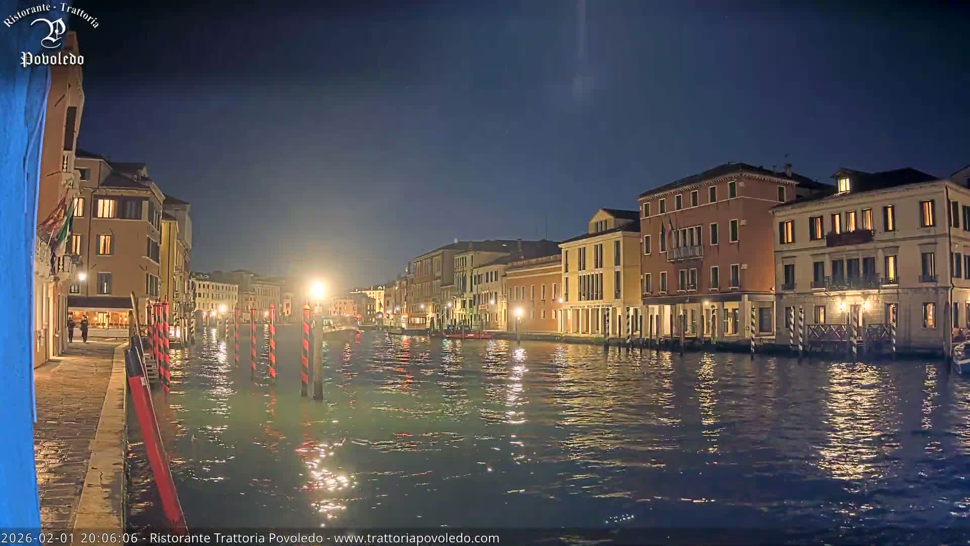 Venezia, Grand Canal Boat Traffic View Live Cam - Venice, Veneto, Italy