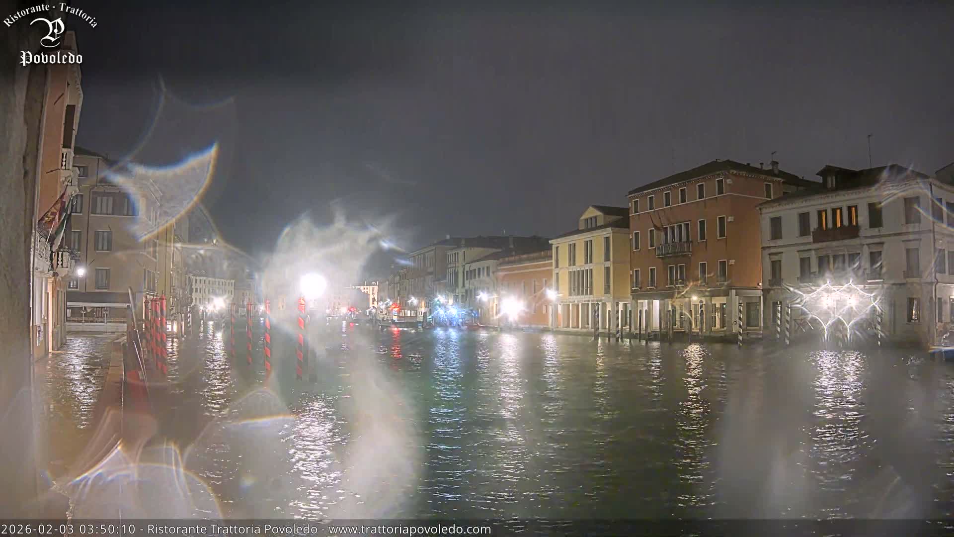 Venezia, Grand Canal Boat Traffic View Live Cam - Venice, Veneto, Italy