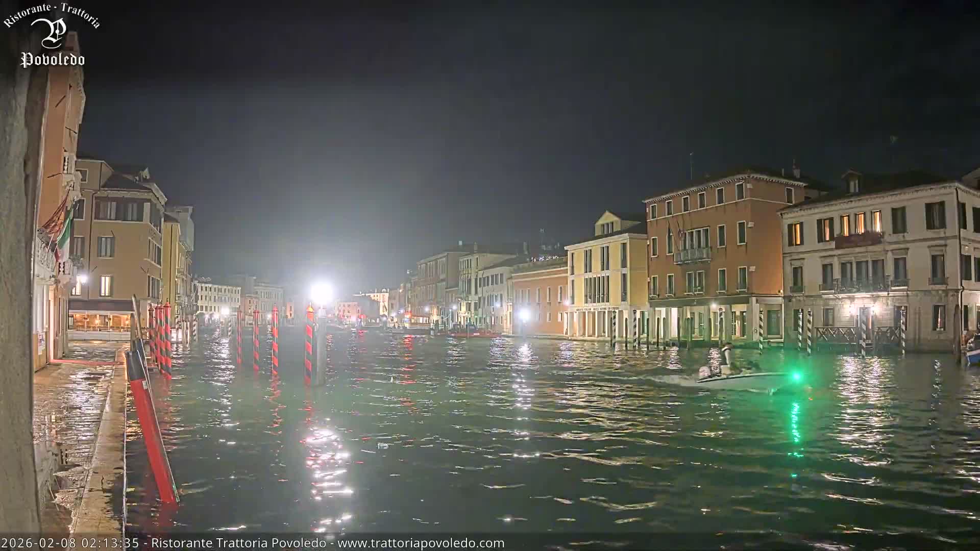 Venezia, Grand Canal Boat Traffic View Live Cam - Venice, Veneto, Italy