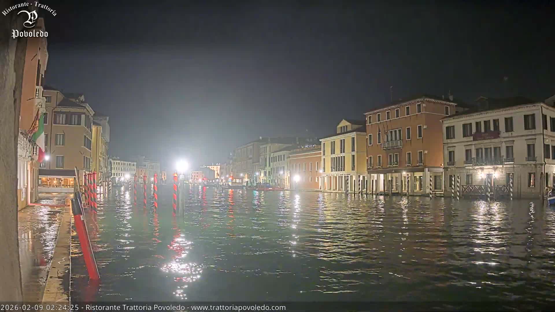 Venezia, Grand Canal Boat Traffic View Live Cam - Venice, Veneto, Italy