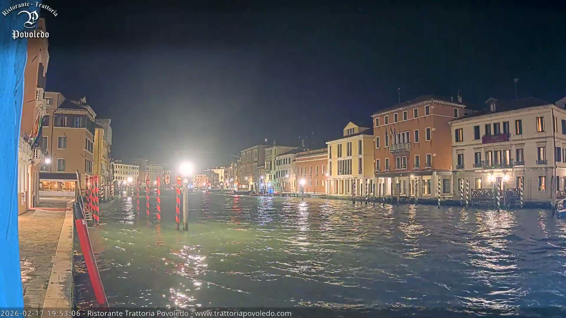 Venezia, Grand Canal Boat Traffic View Live Cam - Venice, Veneto, Italy
